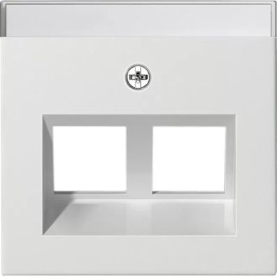 Gira Abd. 30° + BSF f. Tragring MJ 2f System 55 Reinweiß 264003
