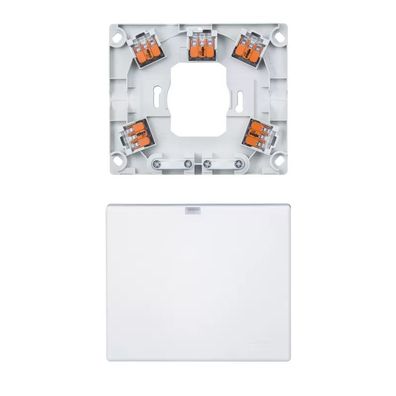 Merten Herdanschluss- und Geräteanschlussdose AP mit 2 Ausgängen und Steckklemmen, po