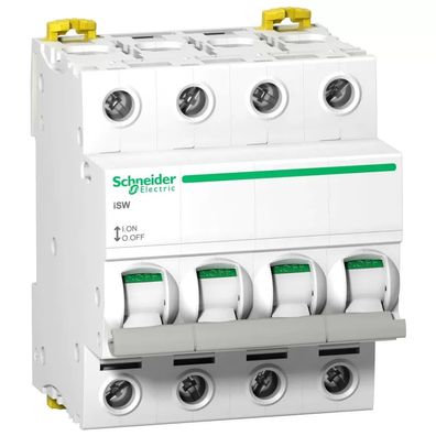 Schneider Electric Lasttrennschalter iSW, 4P, 63A, 415V AC A9S65463