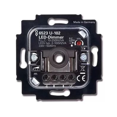 Busch-Jaeger 6523 U-102 | Busch-Drehdimmer UP, LED, 2-100 W