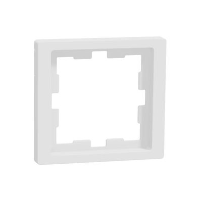 Merten D-Life Rahmen, 1fach, Lotosweiß MEG4010-6535