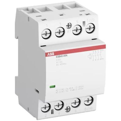 ABB ESB40-40N-06 Installationsschütz 4S/0Ö, 230 V AC/DC 1SAE341111R0640
