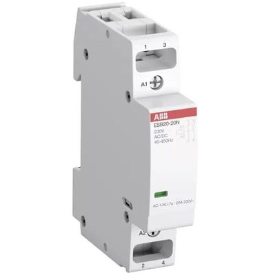 ABB ESB20-20N-06 Installationsschütz 20 A, 2S/0Ö, 230 V AC/DC 1SBE121111R0620