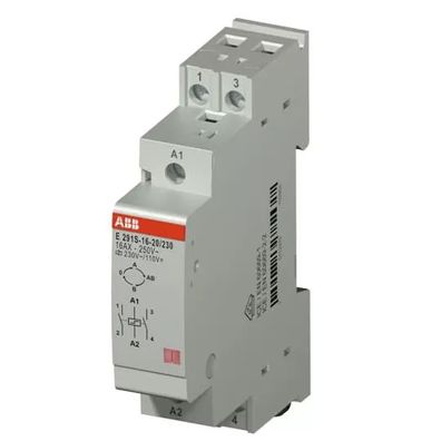 ABB E291S-16-20/230 Serien-Stromstoßschalter Spule 230 VAC/ 110 VDC, 16 A, 2 NO 2TAZ3