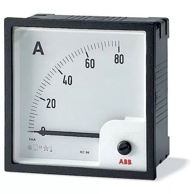 ABB Amperemeter AMT1-A1-25/96 Schaltschranktürmontage 2CSG313070R4001