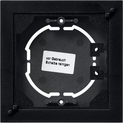 Gira AP-Gehäuse 1f flach System 55 Schwarz m 0219005