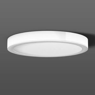 RZB Toledo Flat Round, 35 W, 3550 lm, 840, weiß, on/off Anbau-Downlights, D 500 H 63,