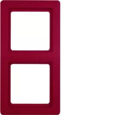 Berker Rahmen 2fach Q.1 rot 10126062