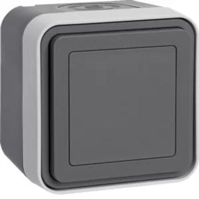 Berker Blindverschluss AP W.1 grau 42903515