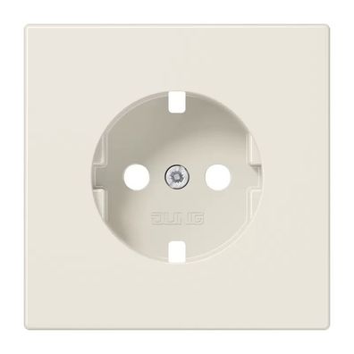 Jung Abdeckung für SCHUKO® Steckdosen, Duroplast, Serie LS, weiß LS1520PL
