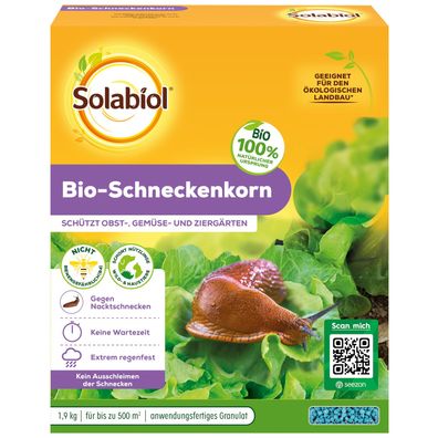 Solabiol Bio-Schneckenkorn - 1,9 kg