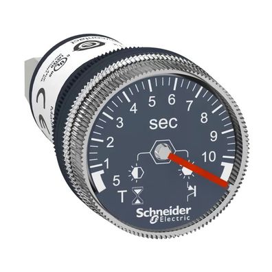 Schneider Electric Timer, Zeitrelais für Fronteinbau, Harmony XB5, Kunststoff, 22mm,