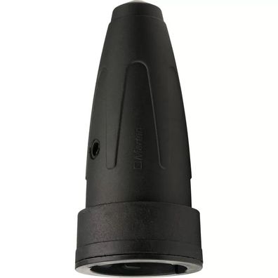 Merten Gummi-SCHUKO-Kupplung, schwarz 172851