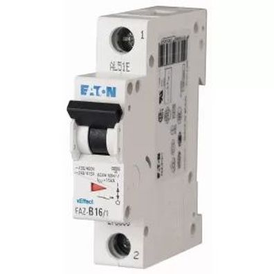 Eaton Leitungsschutzschalter, 16 A, 1p, Charakteristik: K 278599