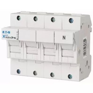 Eaton Sicherungs-Lasttrennschalter, 50A, 3p+N, Gr.22x51 192379