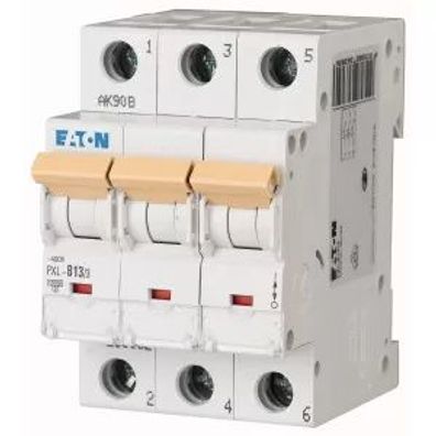 Eaton Leitungsschutzschalter, 13 A, 3p, Charakteristik: B 236382