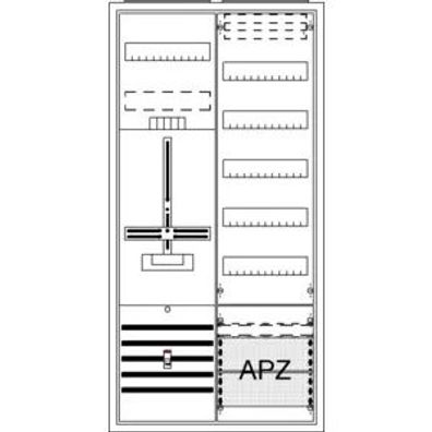 Striebel und John DA27CB Komplettschrank, AP Dreipunkt, A27 1Z1V5A2 2CPX054284R9999