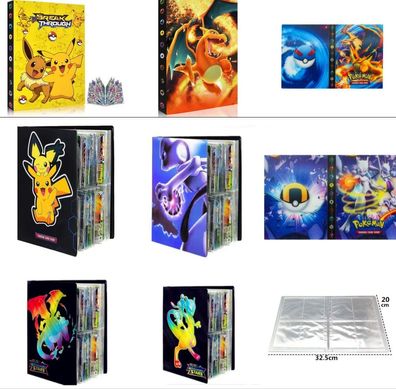 Pokémon Sammelalbum - Sammelmappe Auswahl für 240 Karten, ideal für Sammelkarten