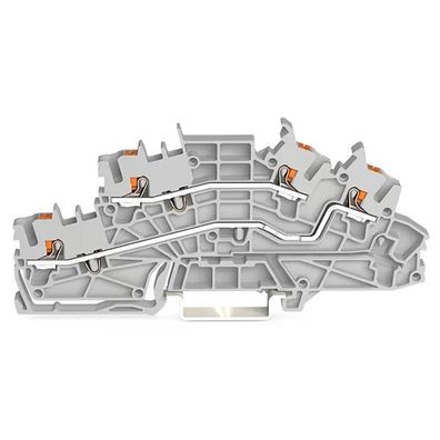 WAGO Installationsetagenklemme; it Drücker;2,5 mm²; rau 2203-6642