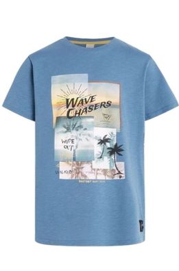 Protest Kinder Prtarmano T-shirt river blue