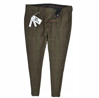 ED Walters Tweed-Hose für Herren mit Wollzusatz 36R