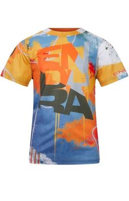 Endura Kinder SingleTrack Core Radshirt Senf