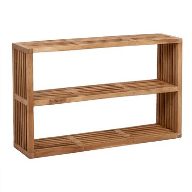 Regal Estante 80x50cm Natural Pinie Bücherregal Lowboard TV Board Handarbeit