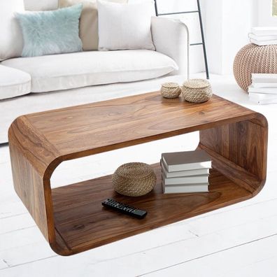 Design Couchtisch LALITA ca.100x50cm Sheesham TV-Board Palisander