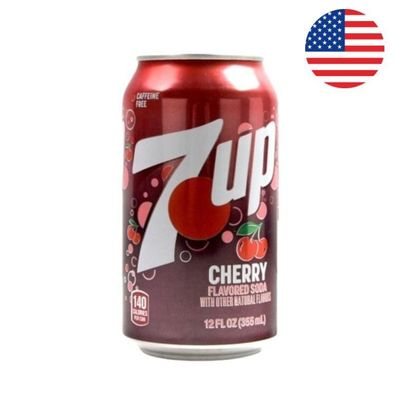 7UP Cherry Original USA 355 ml