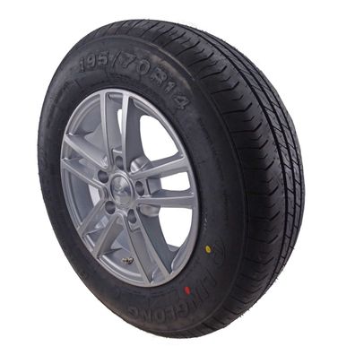 195/70 R14 Komplettrad mit Alufelge 5.5J x 14, ET 30, LK 5x112, für PKW Anhänger