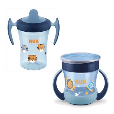 NUK mini Magic cup & baby Trinklernflasche set BPA Frei