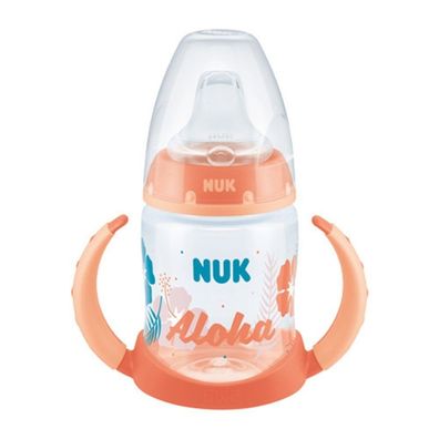 NUK First Choice Beach Editon Trinklernflasche mit Griff 150ml 6-18