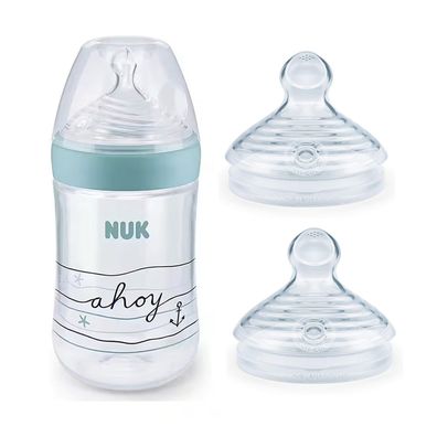 Babyflasche NUK Nature Sense Babyflasche 260ml+Sauger 6-18 Vorteil Set