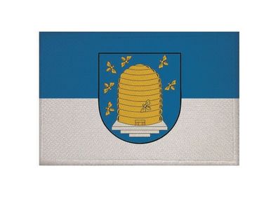 Aufnäher Ebeleben Flagge Patch 9 x 6 cm