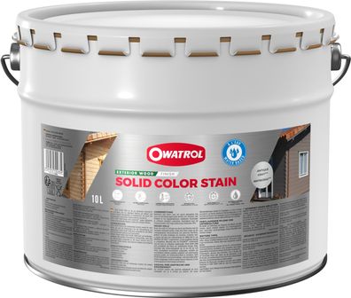 Owatrol Solid Color Stain - Wetterschutzfarbe, Acryl-Decklack