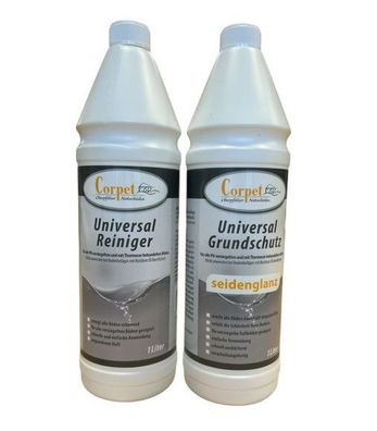 Universal-Grundschutz + Reiniger seidenglanz je 1 Liter