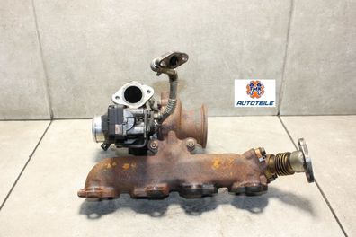 Opel Zafira C Turbolader Turbo 2.0 B20DTJ 55495595 LXQK3