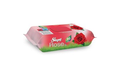 Sleepy Feuchttücher für Babys - Rose 18 Packungen (à 80 Tücher)