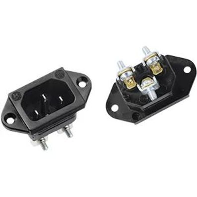 Bachmann Kaltgerätestecker 70°C sw 917.170