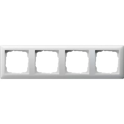 Gira Abdeckrahmen 4f Standard 55 Reinweiß 021403