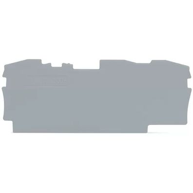 WAGO Abschluss- und Zwischenplatte;1 mm dick; rau 2006-1391