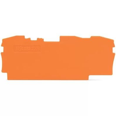 WAGO Abschluss- und Zwischenplatte;1 mm dick; range 2006-1392