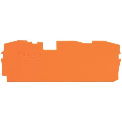 WAGO Abschluss- und Zwischenplatte;1 mm dick; range 2016-1392