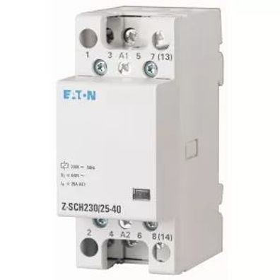 Eaton Installationsschütz, 230VAC, 4S, 25A 248847