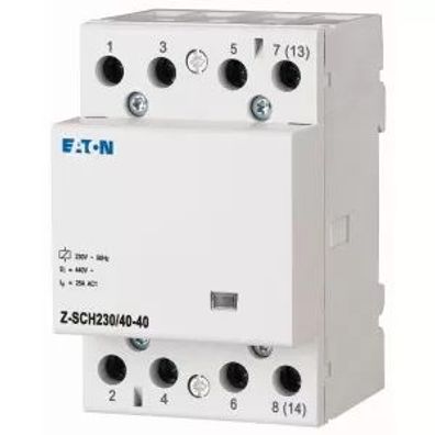 Eaton Installationsschütz, 230VAC, 4S, 40A 248852