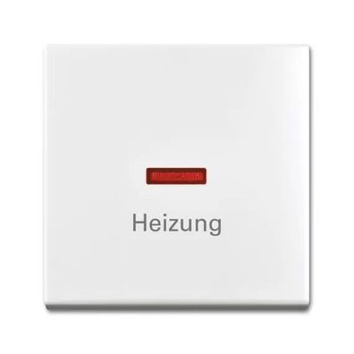 Busch-Jaeger 1789 H-914 | Wippe mit Aufdruck mit kleiner roter Kalotte