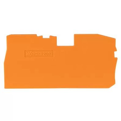 WAGO Abschlussplatte;1 mm dick; range 2010-7192