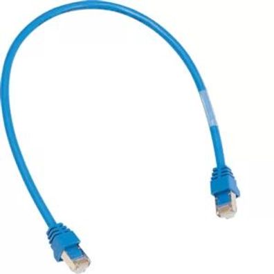 Hager Patch-Leitung RJ45 für WAN, lau,1m ZZ45WAN100