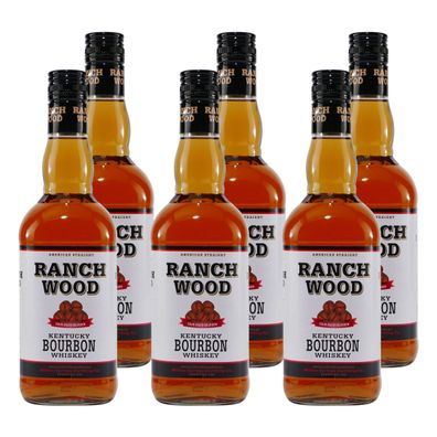 Ranch Wood Kentucky Bourbon Whiskey (6 x 0,7)