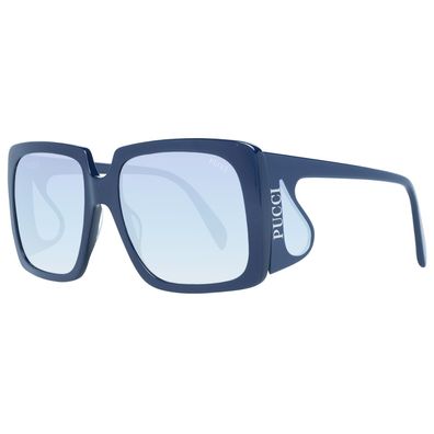 Emilio Pucci Sonnenbrille EP0167 90W 58 Damen Blau